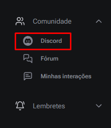 link para o discord