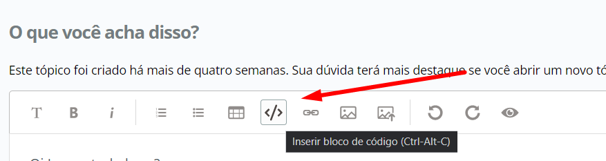 print ferramenta bloco de código