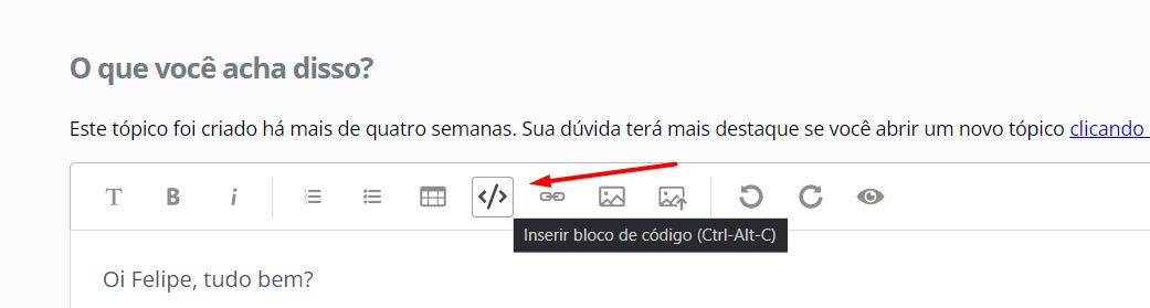 print ferramenta bloco de código