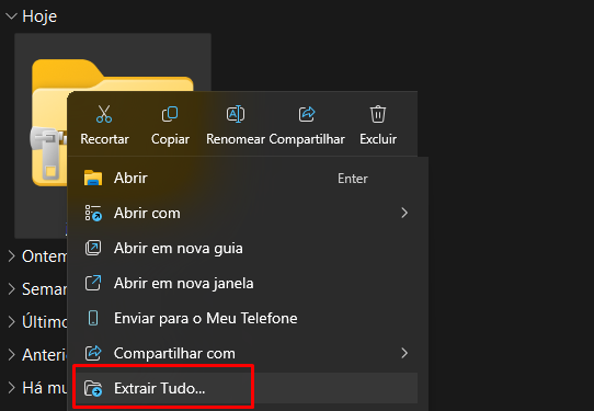 extraindo