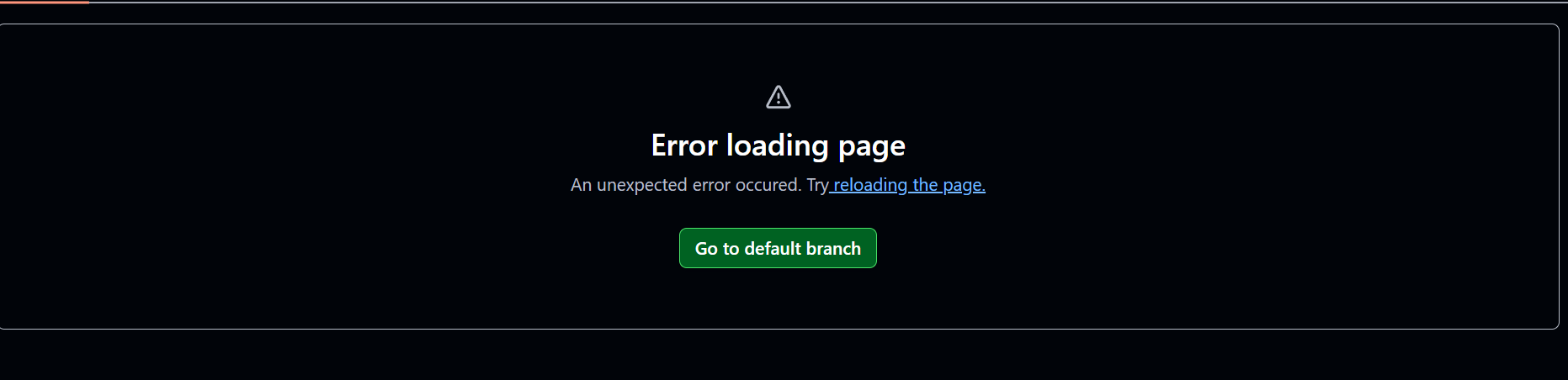 error
