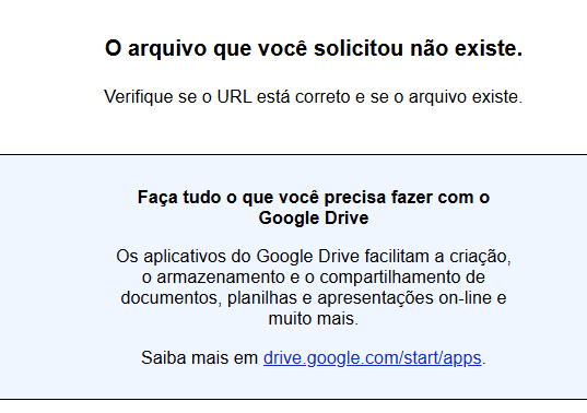 erro de acesso