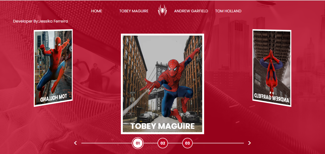 Projeto Multiverso Spider-Man: Criando um Site com HTML, CSS e JavaScript