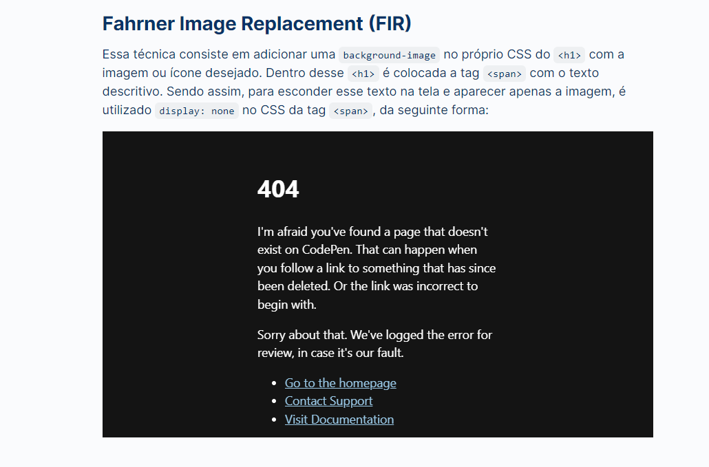 erro 404 na imagem do artigo