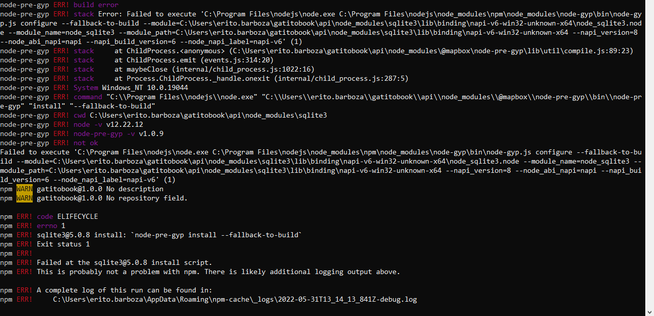 Pagina 2 - Erro ao instalar o sqlite3