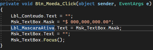 codigo csharp do botao de moeda