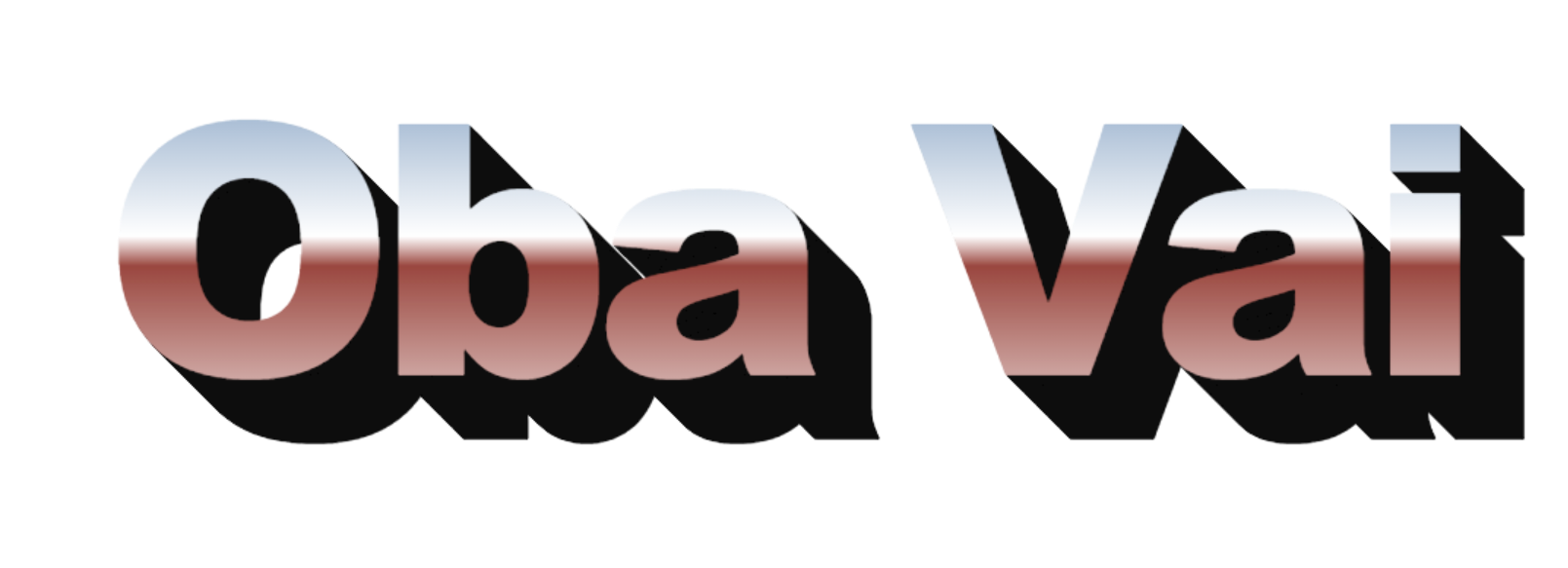 Imagem escrito Oba Vai