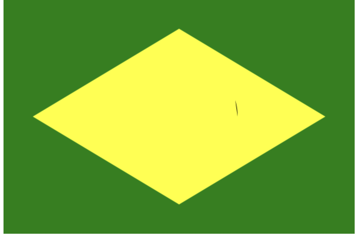 Bandeira do Brasil aparecendo apenas circulo parcial