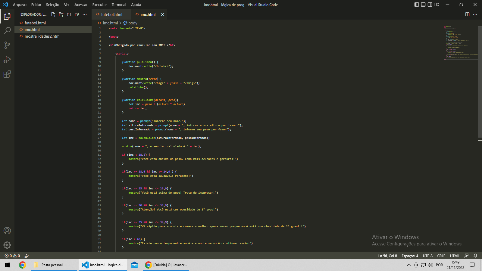Código Java-Script
