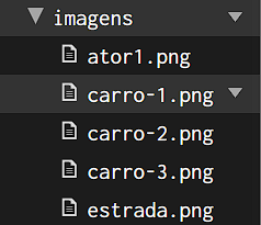 Imagen da pasta Imagens no P5 EDITOR