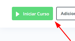 Botão verde escrito "Iniciar Curso"