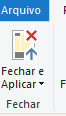 captura de tela do botão Fechar e Aplicar