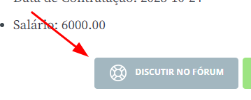 captura de tela do botão Discutir no Fórum. Há uma seta vermelha apontando-o