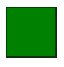 Imagem de um quadrado verde com borda preta.
