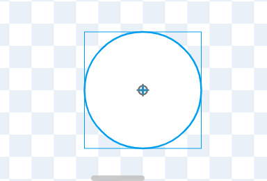 Captura de imagem do jogo Pong no Scratch  mostrando a bolinha centralizada no eixo.
