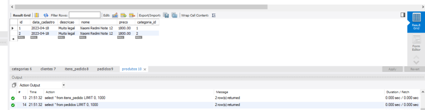 Print do MySQL