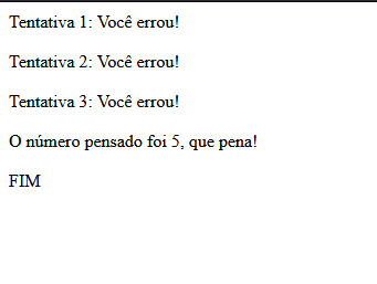 resultado no browser