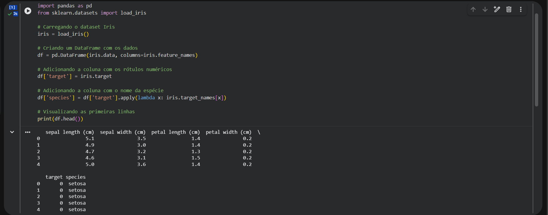 Carregar e explorar os dados