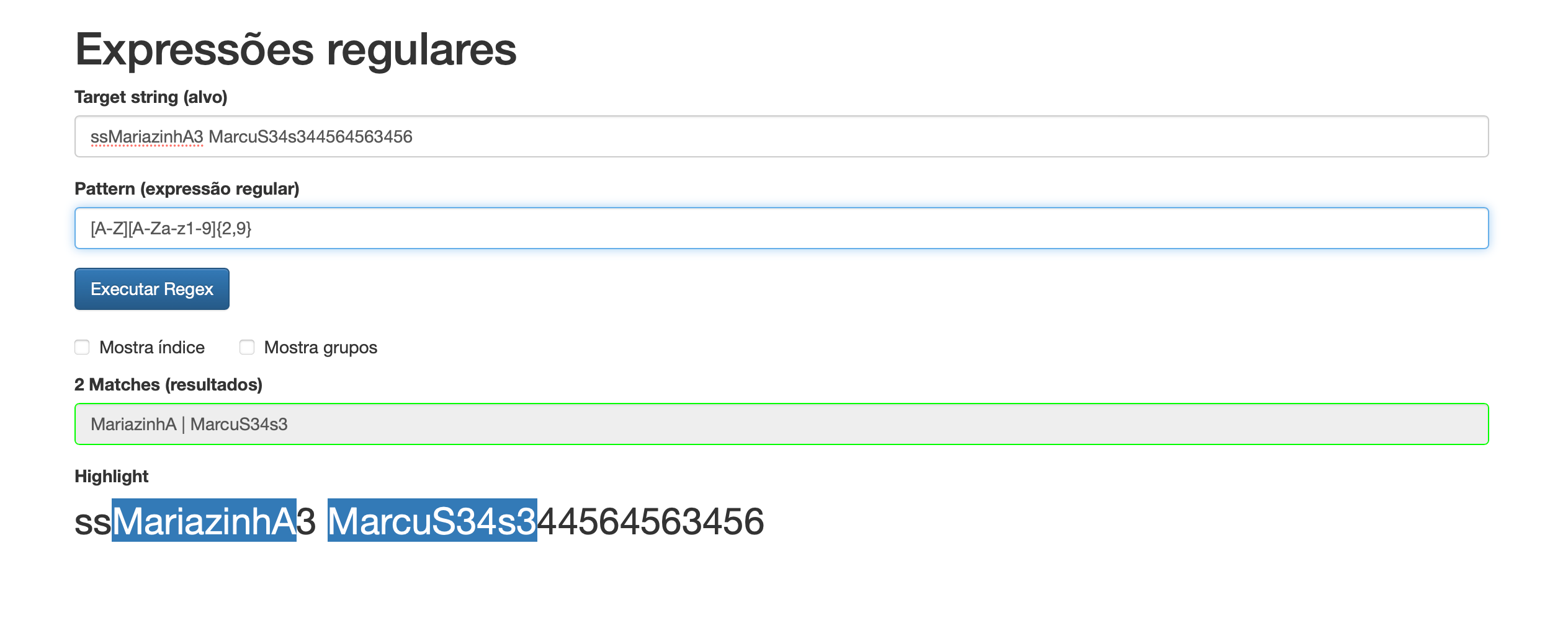 Dúvida sobre Expressão UserName Regex 