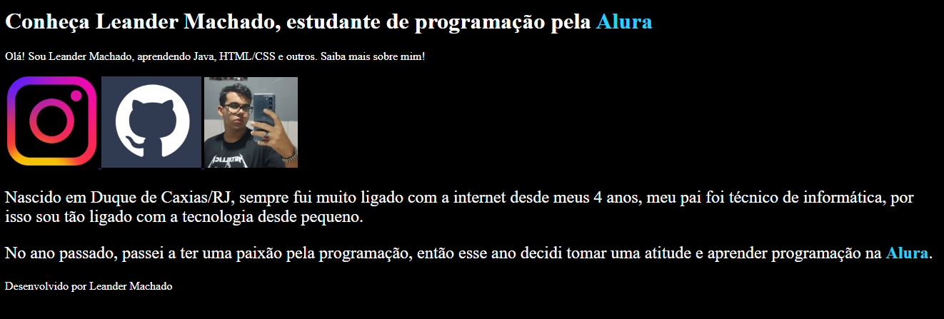 Meu site