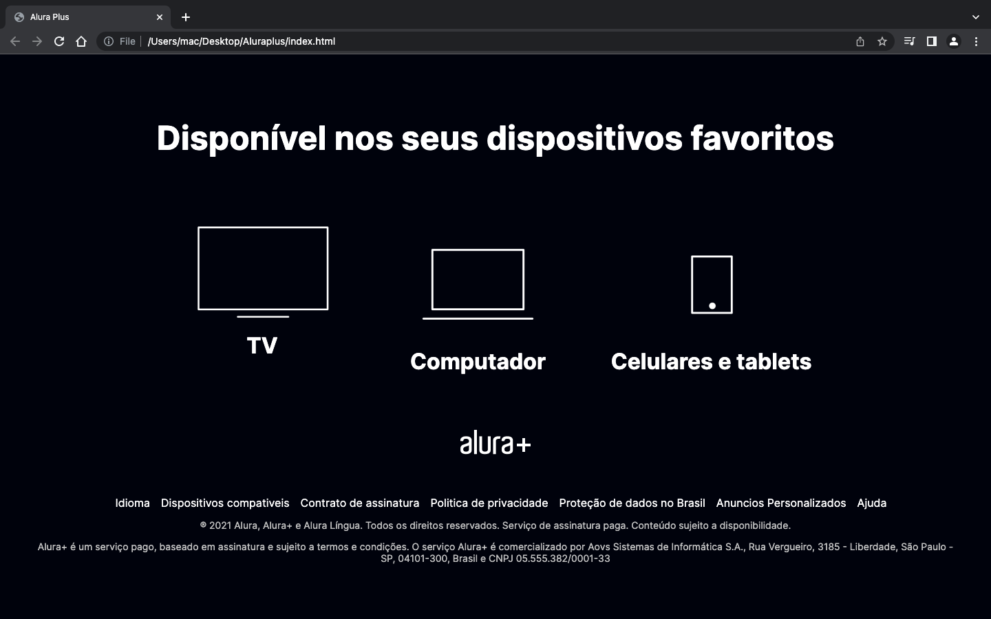 Imagem projeto final desalinhada