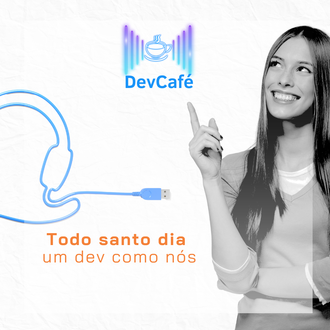 Capa Devcafé para podcast