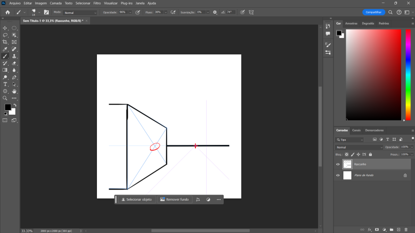 desenho em perspectiva