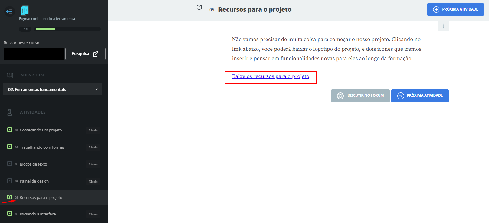Aula 05 Recursos para o projeto em 02 Ferramentas fundamentais