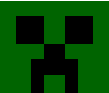 Creeper do Minecraft - Dimensões e Coordenadas, JavaScript e HTML:  pratique lógica com desenhos, animações e um jogo