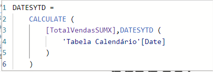 Fórmula DATESYTD