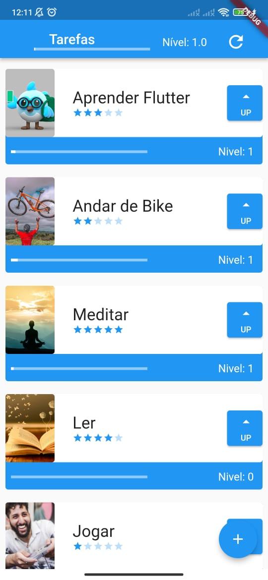 Seu primeiro app do Flutter