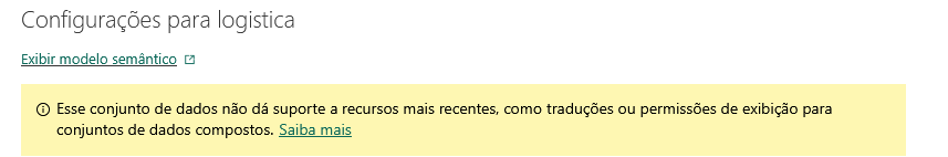 Erro do arquivo do Excel de logística 