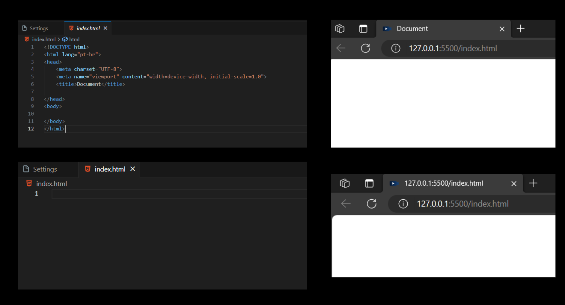 Problema Persistente com Exibição da Logo no Cabeçalho no Visual Studio Code