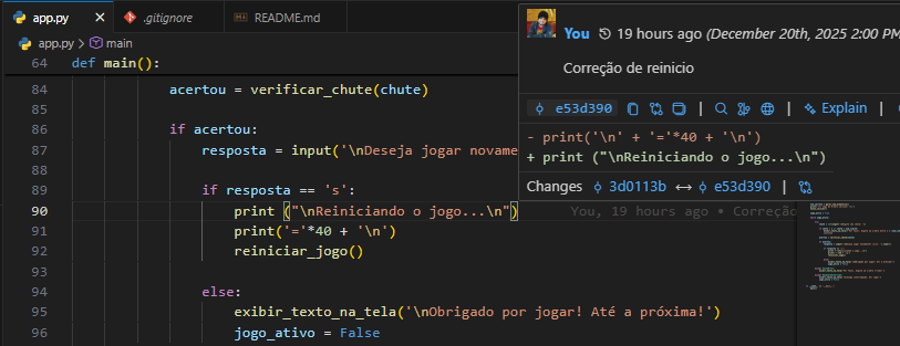 GitLens direto no código