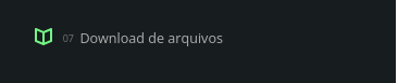 O pacote com a stack do curso esta no ítem 07 da aula 1, o link se chama Download de arquivos