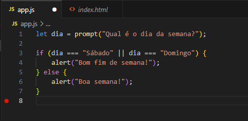 1º Dia da Semana