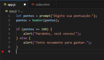 3° Sistema de Pontuação
