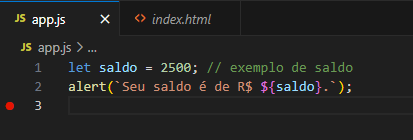4° Saldo da Conta
