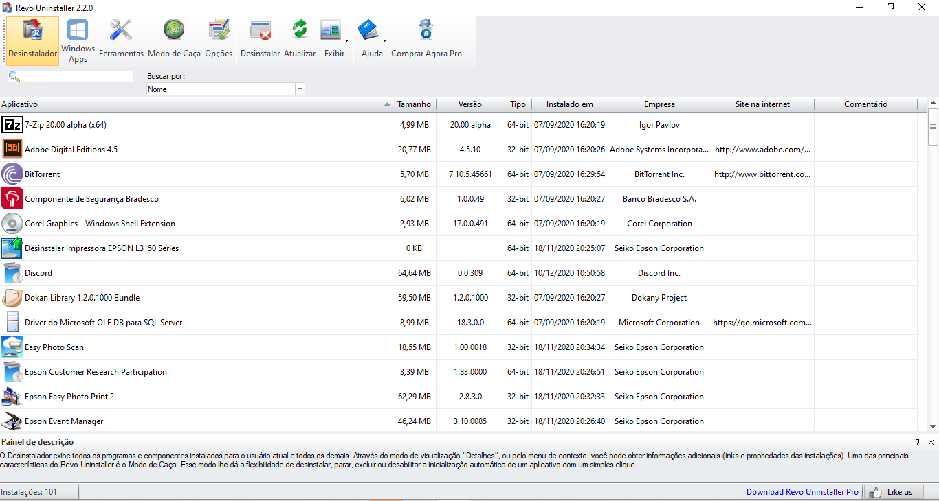 desinstalando o oracle