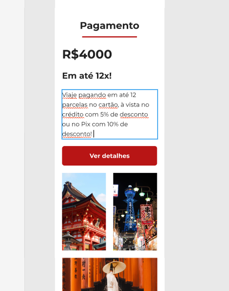 Botão - Ver Detalhes está aparecendo somente na tela do mobile