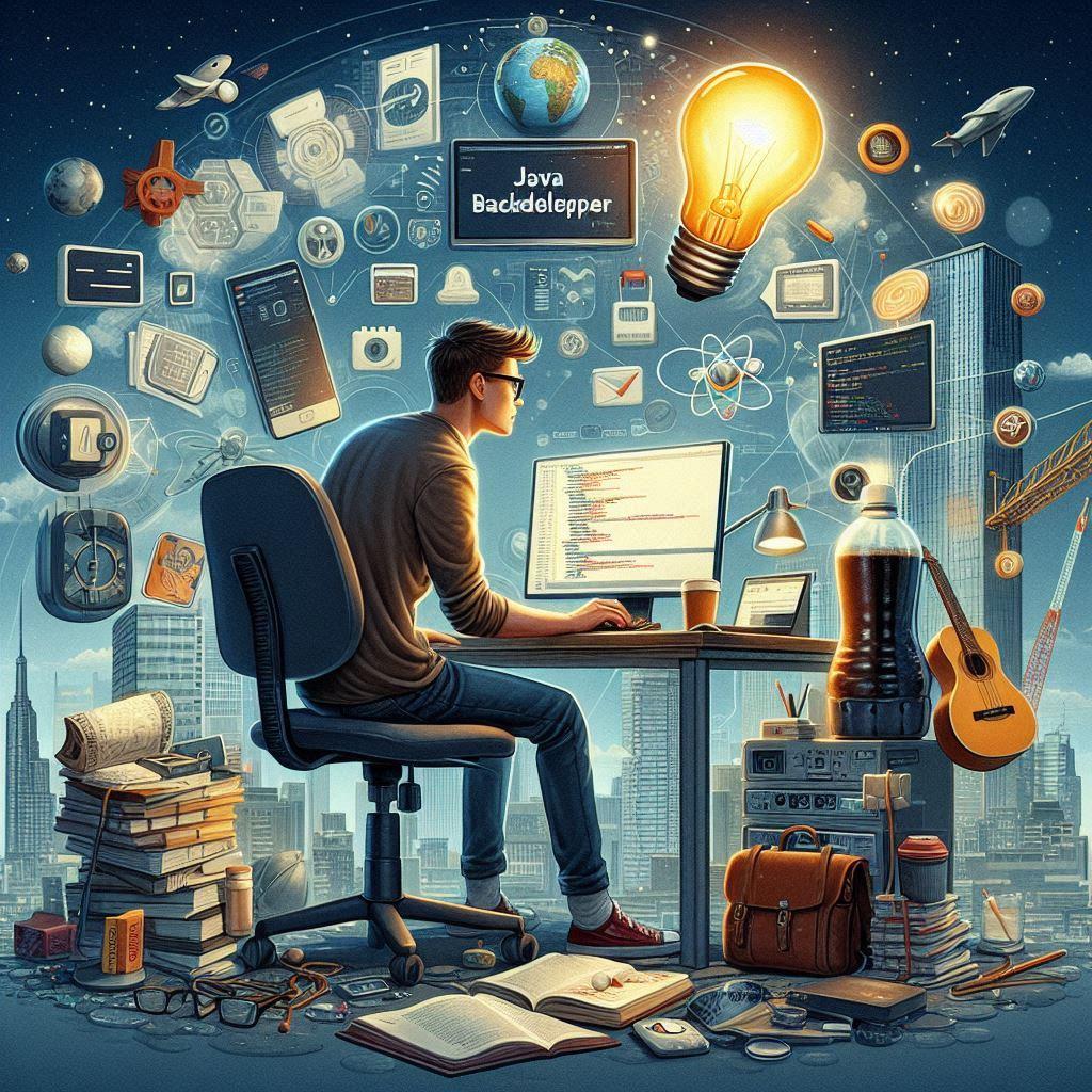 Imagem com homem trabalhando com desenvolvimento back end