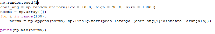 Parte do cógido para o desafio da aula 04 - geração de coeficienntes aleatórios