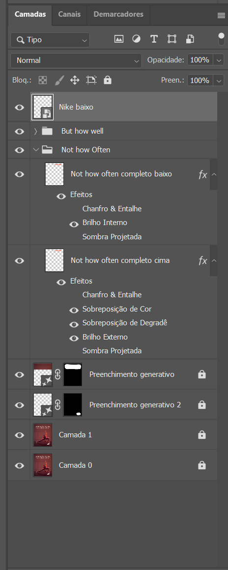 oque eu usei