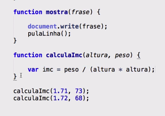 uma imagem mostrando um código javascript 