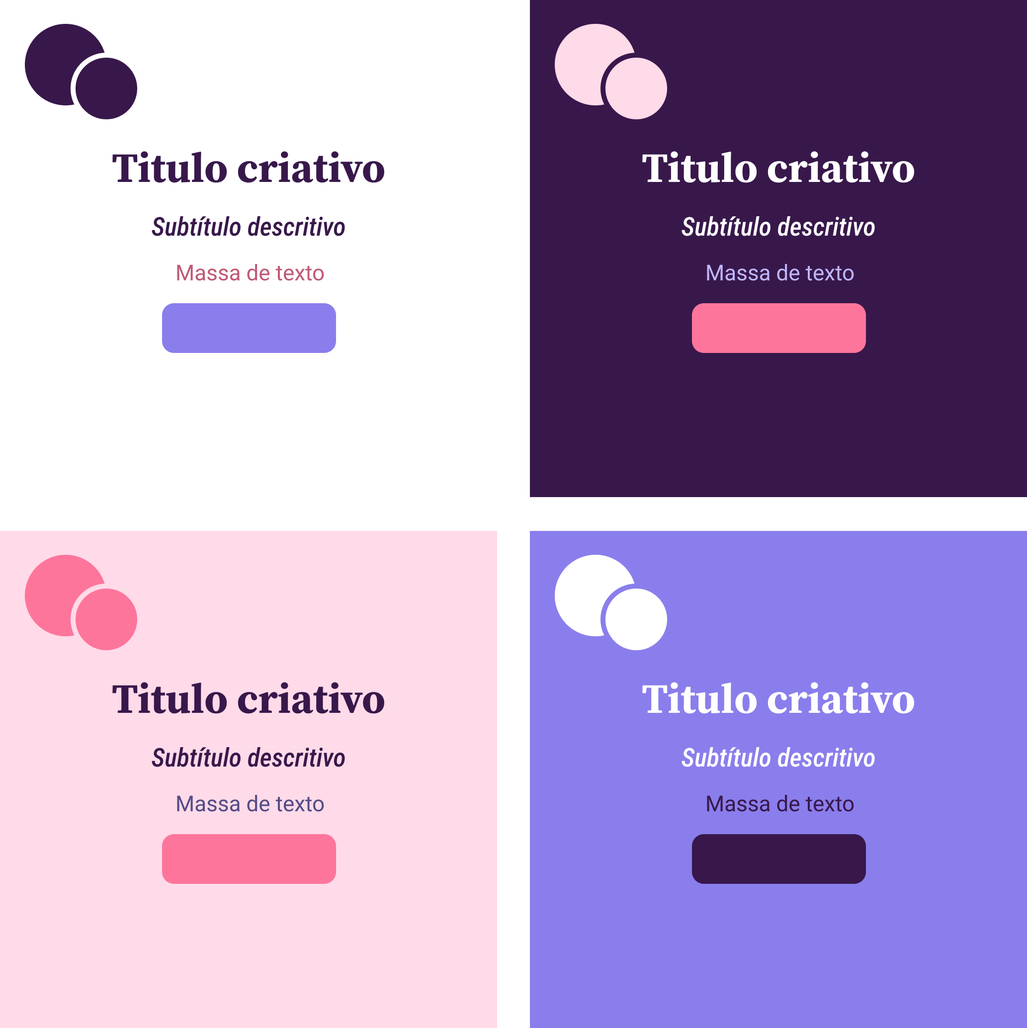 Quatro imagens do projeto descrito