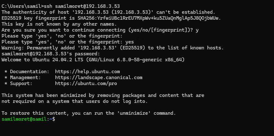 Configurando ambiente no SSH