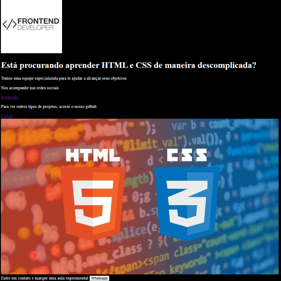 Projeto atualizado com estilização de CSS