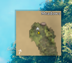 Minimapa original do jogo