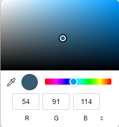 Input de cor do Edge