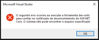 Erro de Certificado